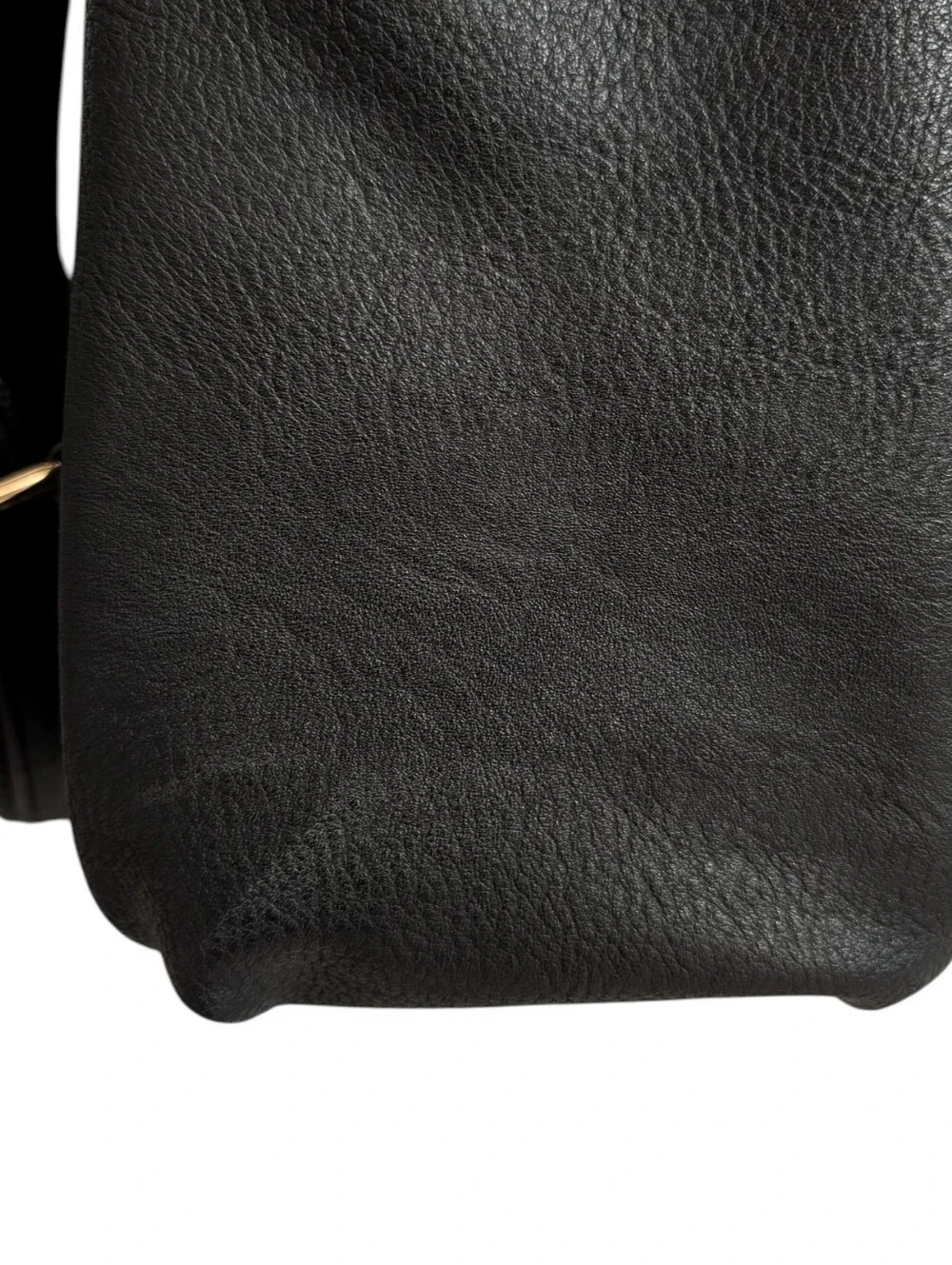 Itzy Ritzy Mini Diaper Bag Backpack Black And Gold Hardware